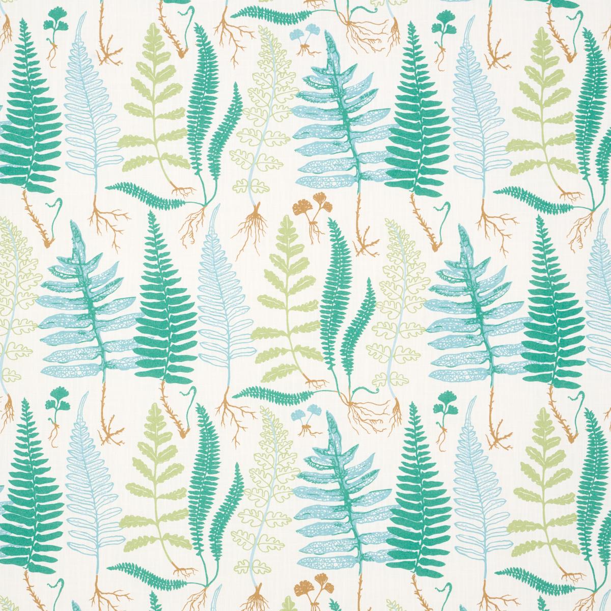 Schumacher Halcott Indoor/Outdoor Aqua Fabric