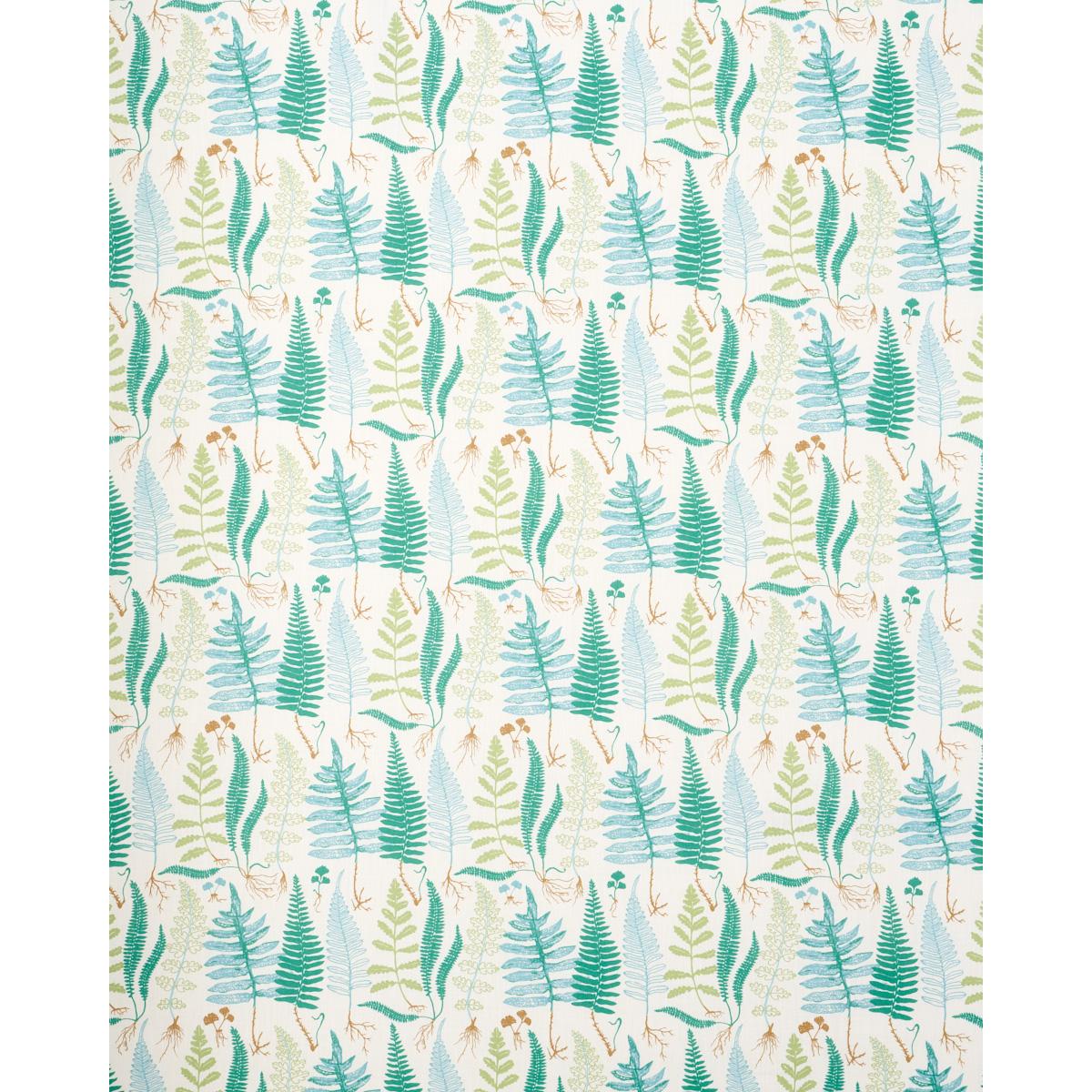 Schumacher Halcott Indoor/Outdoor Aqua Fabric