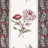 Schumacher Ariana Floral Stripe Chelsea Garden Fabric