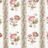 Schumacher Ariana Floral Stripe Chelsea Garden Fabric