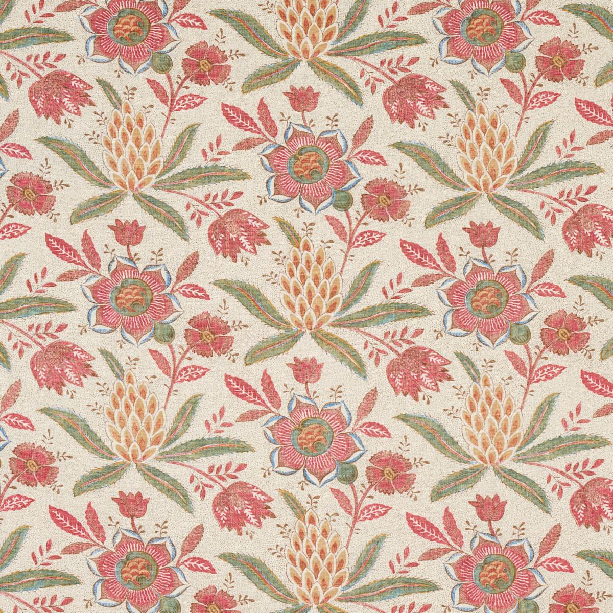 Schumacher Lafayette Botanical Document Fabric