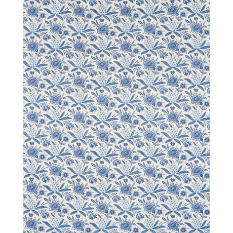 Schumacher Lafayette Botanical Cornflower Fabric