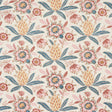 Schumacher Lafayette Botanical Rosso Antico Fabric