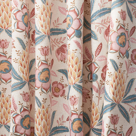 Schumacher Lafayette Botanical Rosso Antico Fabric