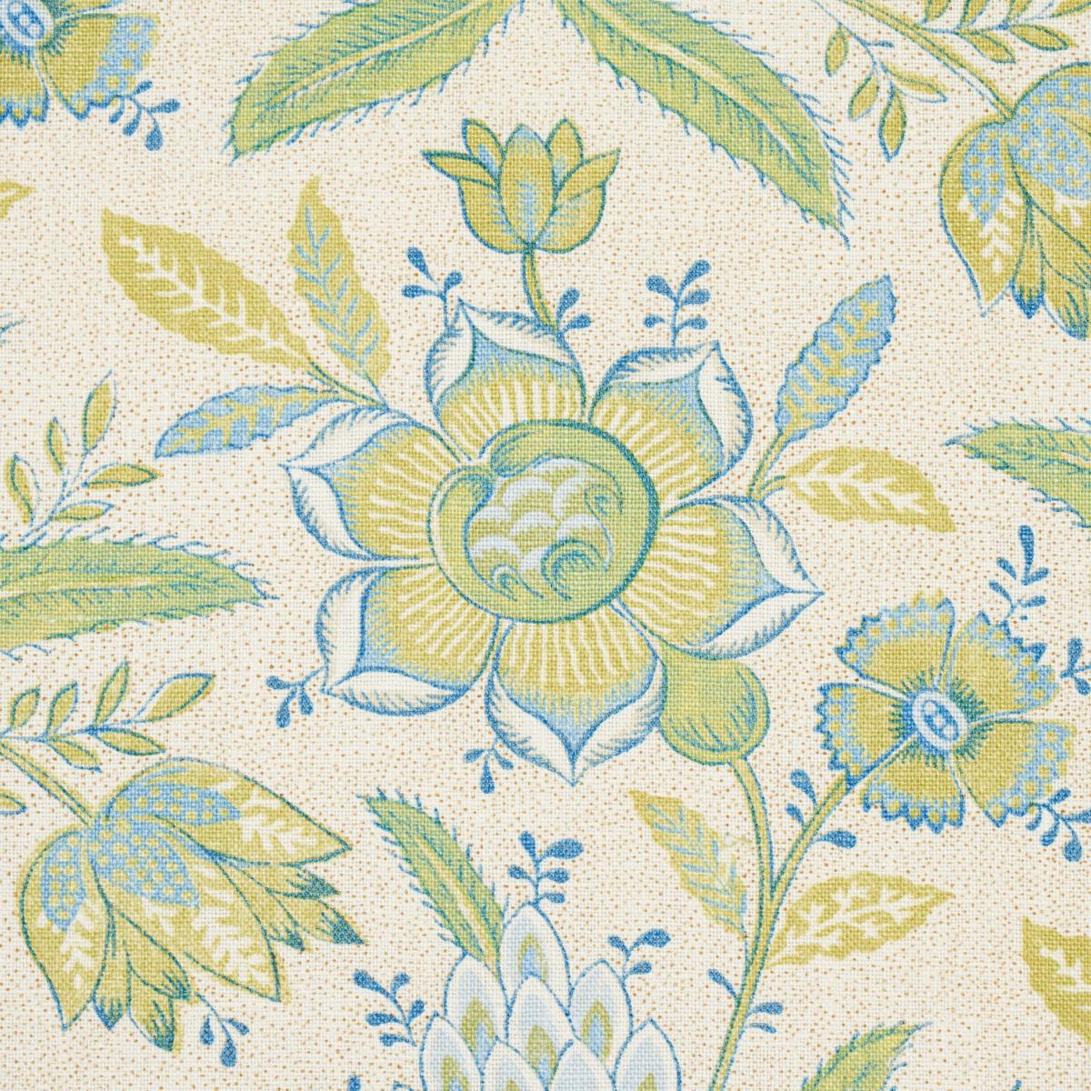 Schumacher Lafayette Botanical Moss Fabric