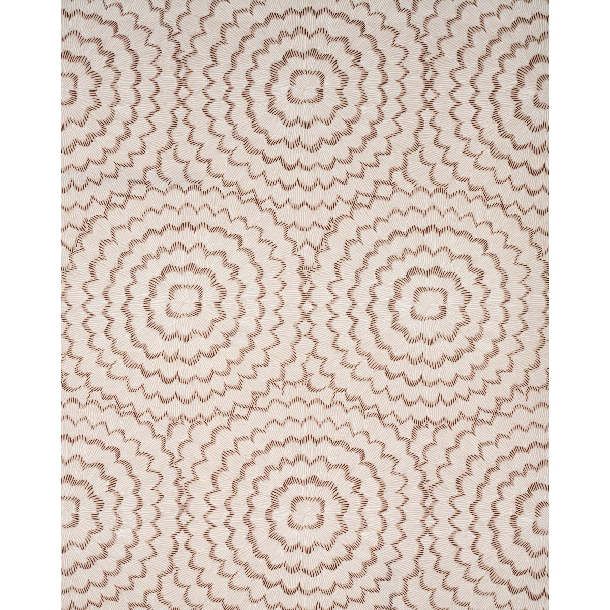 Schumacher Feather Bloom Dove Fabric