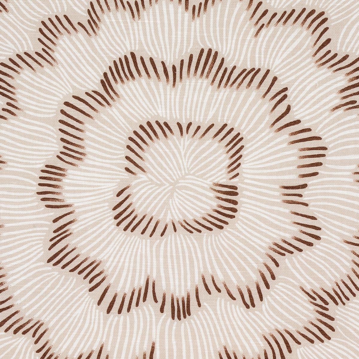 Schumacher Feather Bloom Dove Fabric