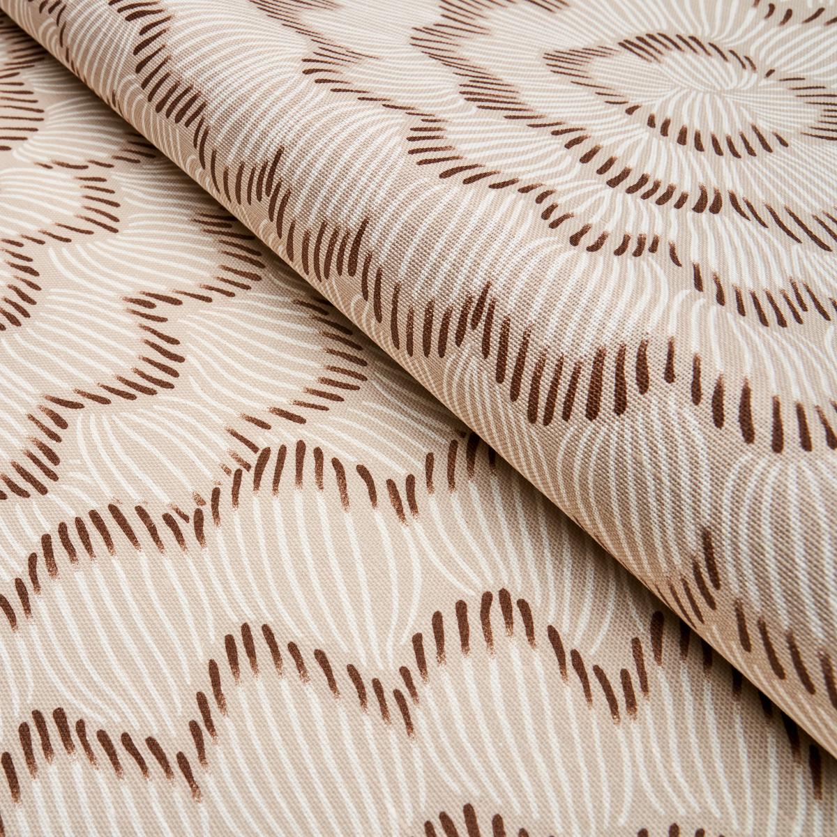 Schumacher Feather Bloom Dove Fabric