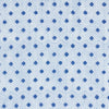 Schumacher Otis Hand Print Blue Fabric