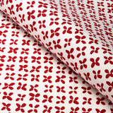 Schumacher Emerson Red Fabric