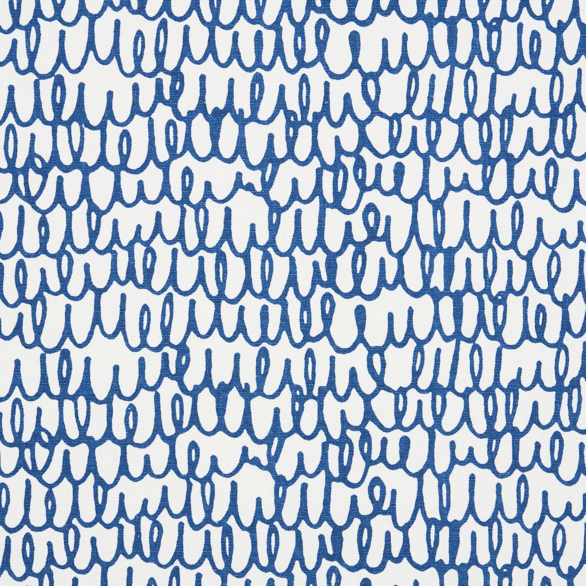 Schumacher Marlowe Navy Fabric