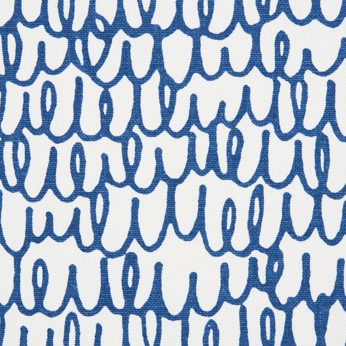 Schumacher Marlowe Navy Fabric