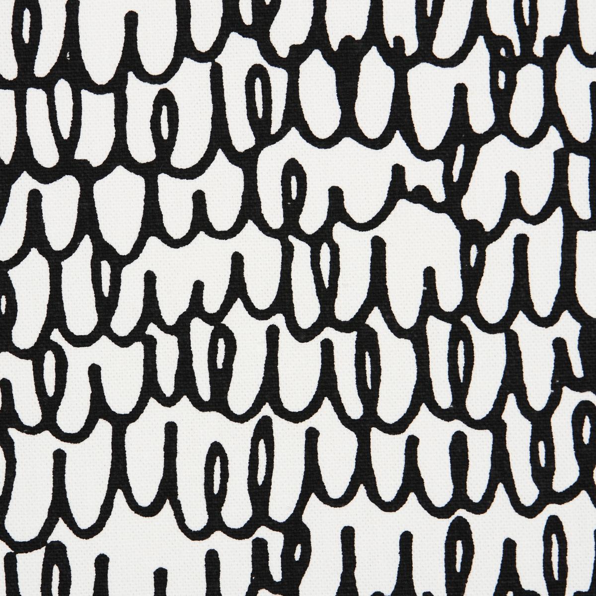 Schumacher Marlowe Black Fabric