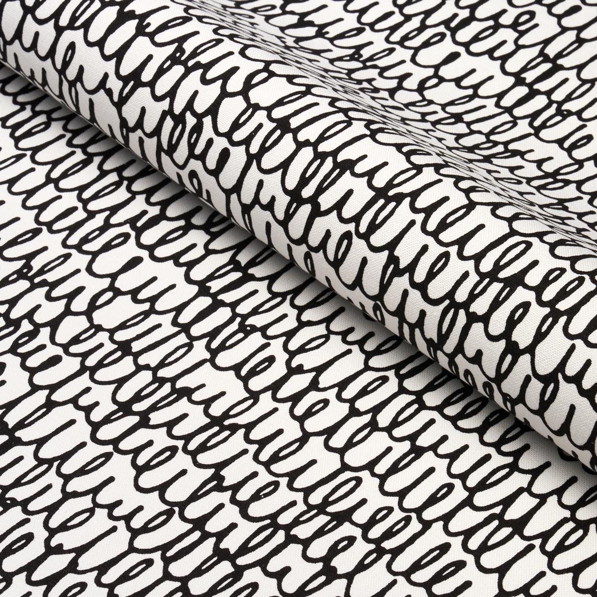 Schumacher Marlowe Black Fabric