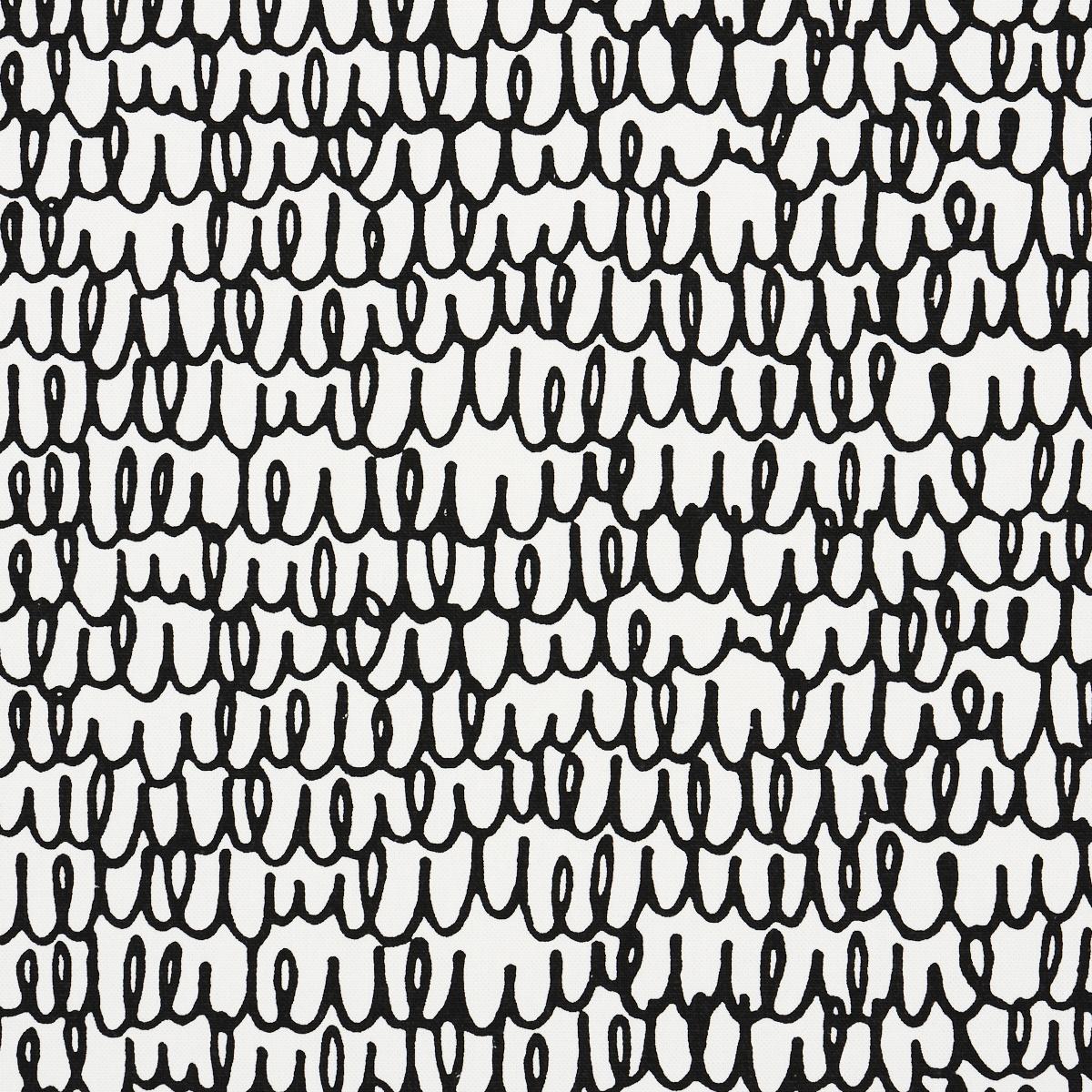 Schumacher Marlowe Black Fabric