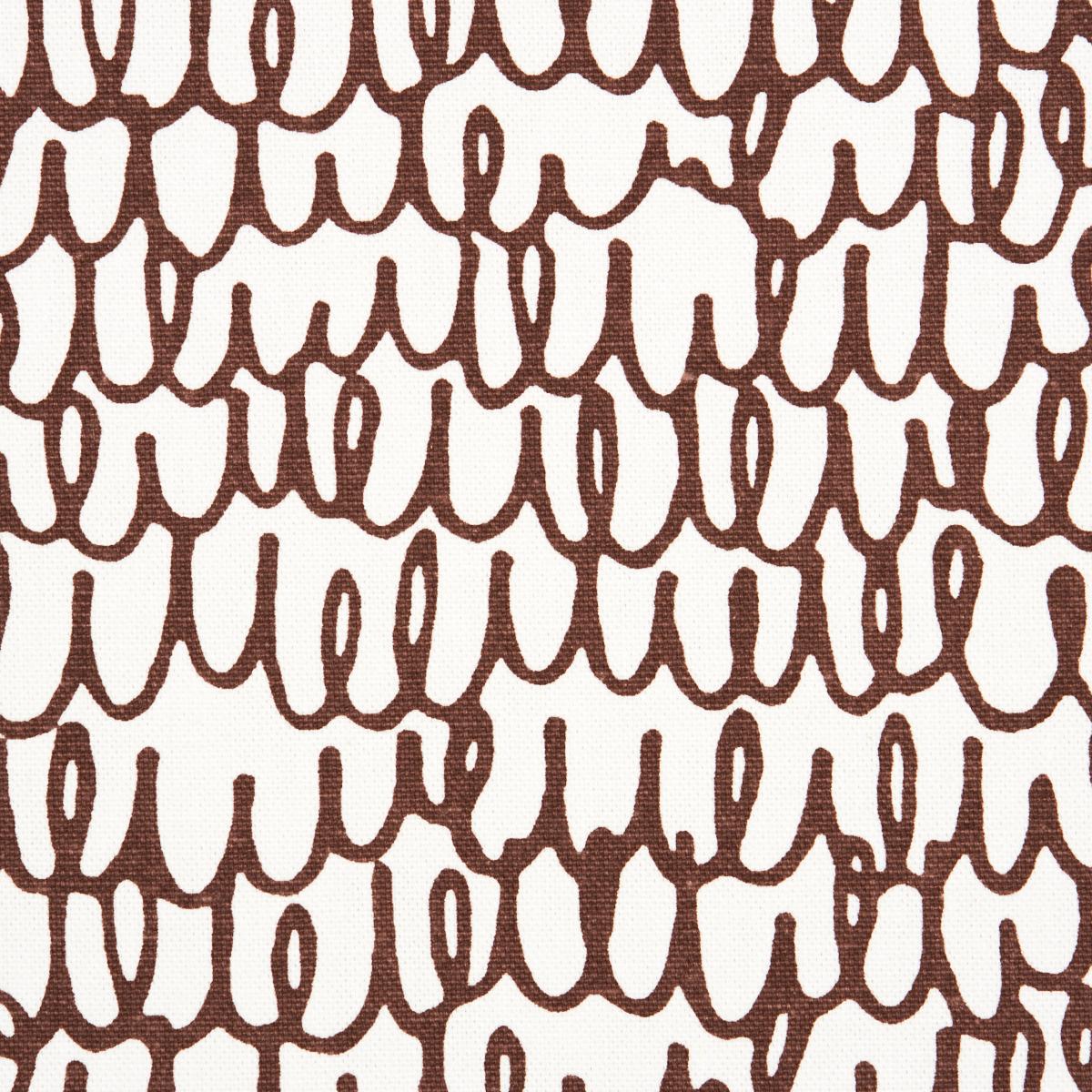 Schumacher Marlowe Brown Fabric