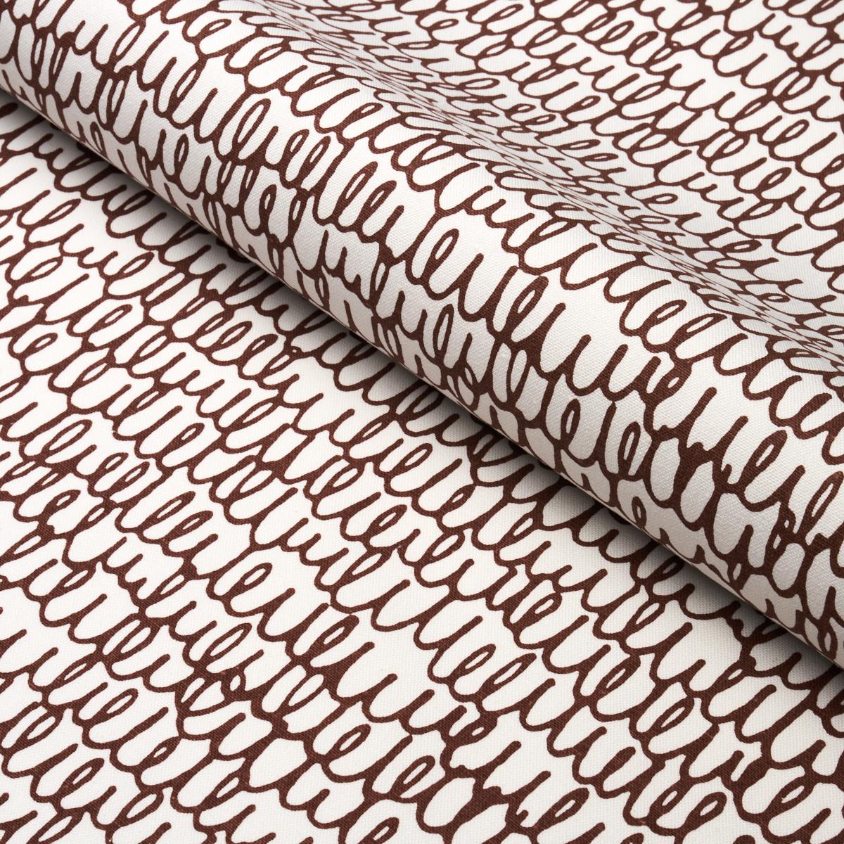 Schumacher Marlowe Brown Fabric