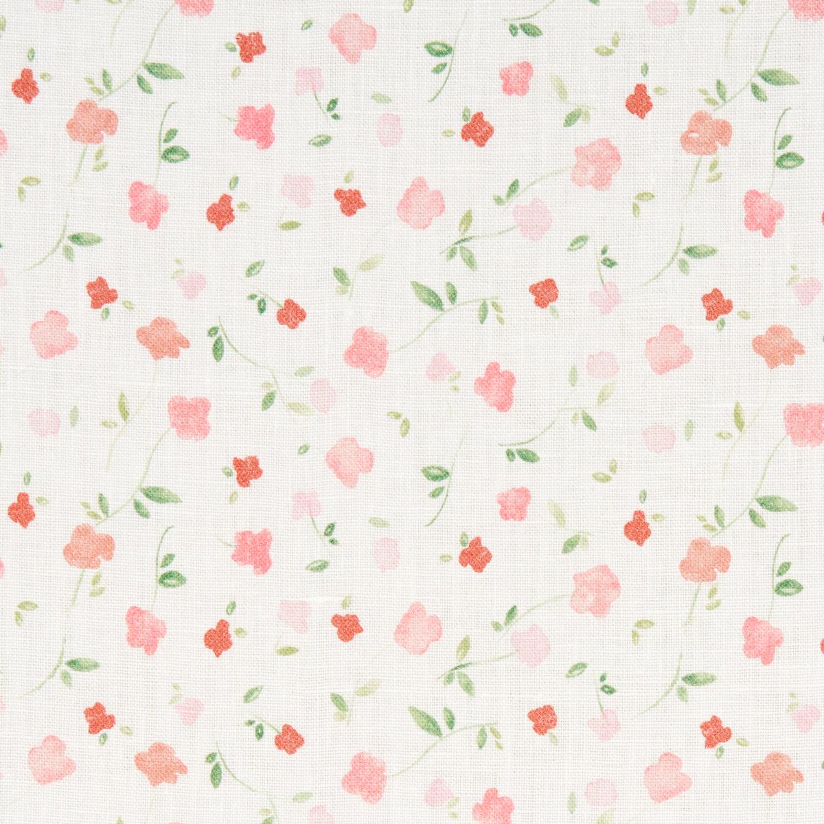 Schumacher Bloomwind Performance Linen Pink Fabric
