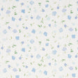 Schumacher Bloomwind Performance Linen Blue Fabric