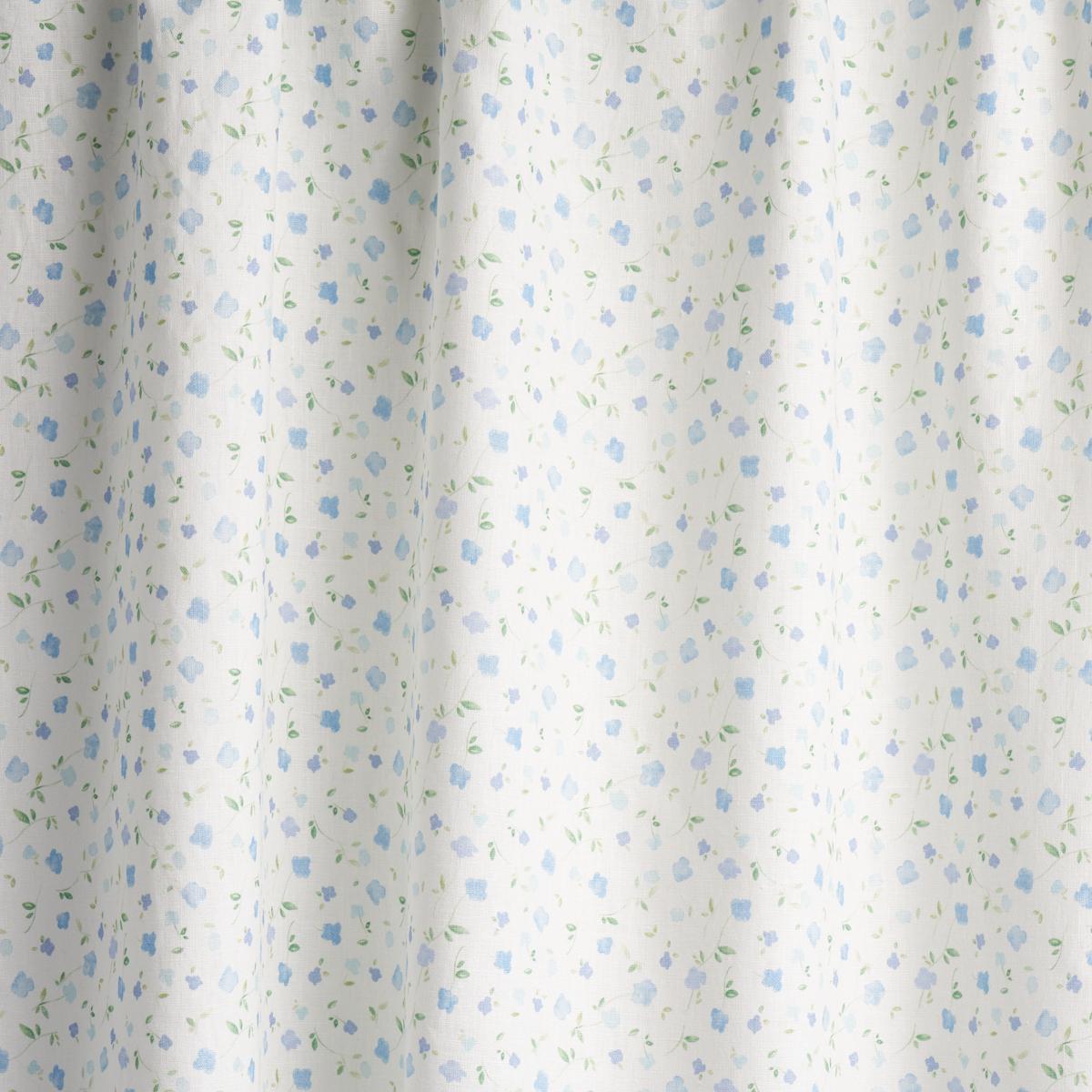 Schumacher Bloomwind Performance Linen Blue Fabric
