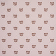 Schumacher Bear High Performance Print Blush Fabric