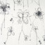 Schumacher Come Back As A Flower Soft Black Fabric