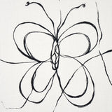 Schumacher Come Back As A Flower Soft Black Fabric