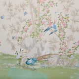 Schumacher Brighton Pavilion Panel Alabaster Wallpaper