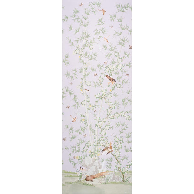 Schumacher Brighton Pavilion Panel Lilac Wallpaper