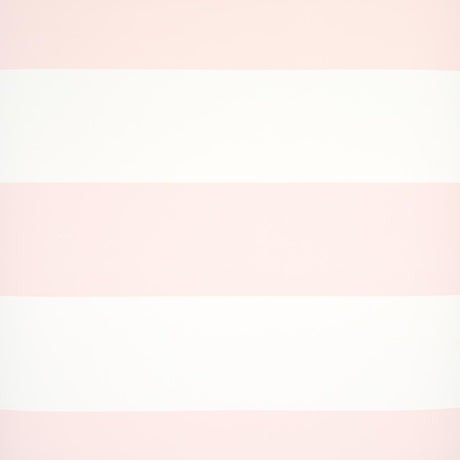 Schumacher Baxter Stripe Blush Wallpaper