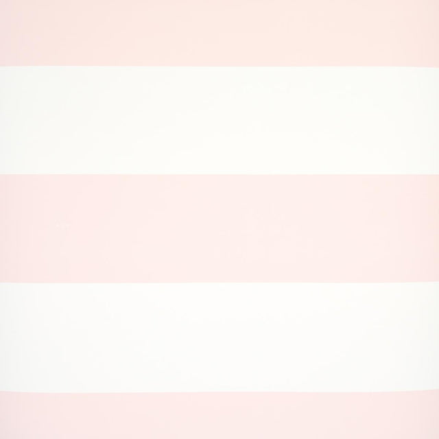 Schumacher Baxter Stripe Blush Wallpaper