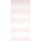 Schumacher Baxter Stripe Blush Wallpaper