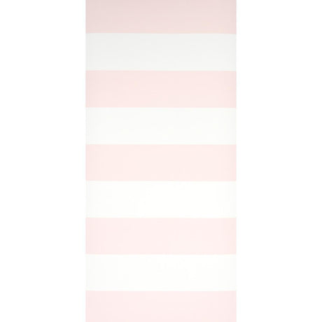 Schumacher Baxter Stripe Blush Wallpaper