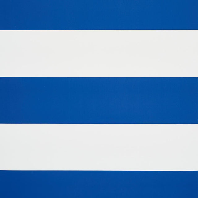 Schumacher Baxter Stripe Navy Wallpaper