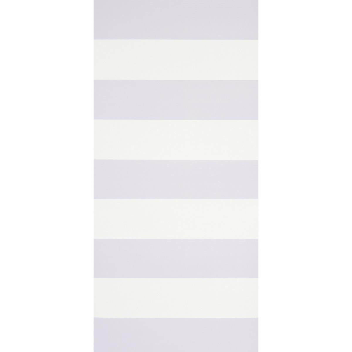Schumacher Baxter Stripe Lilac Wallpaper