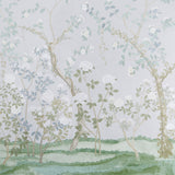 Schumacher Madame De Pompadour Panel Set Grey Wallpaper