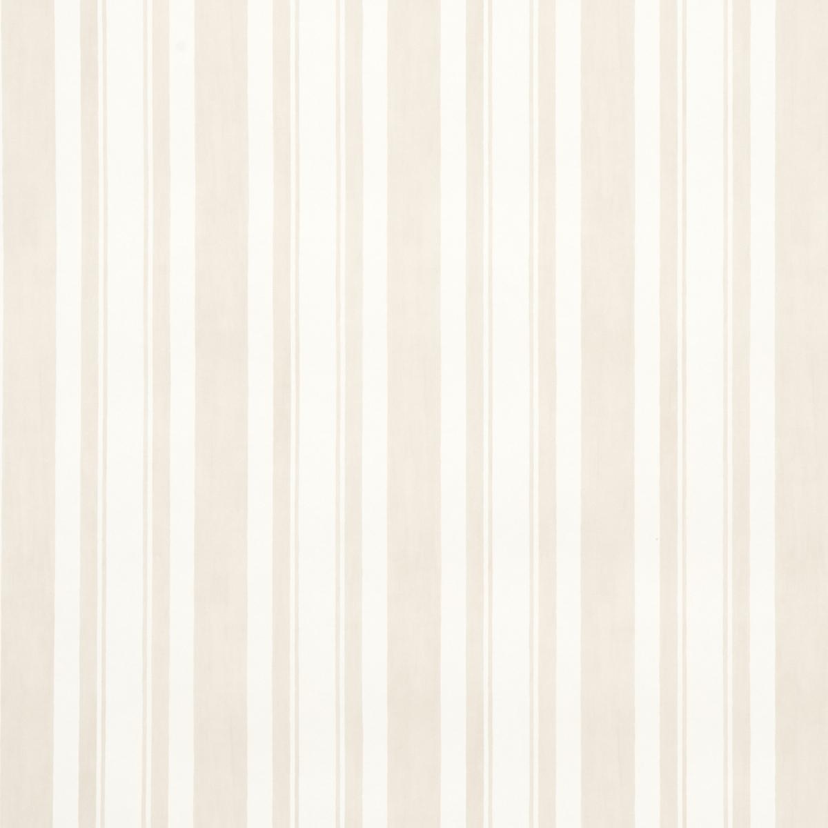 Schumacher Villa Stripe Light Neutral Wallpaper