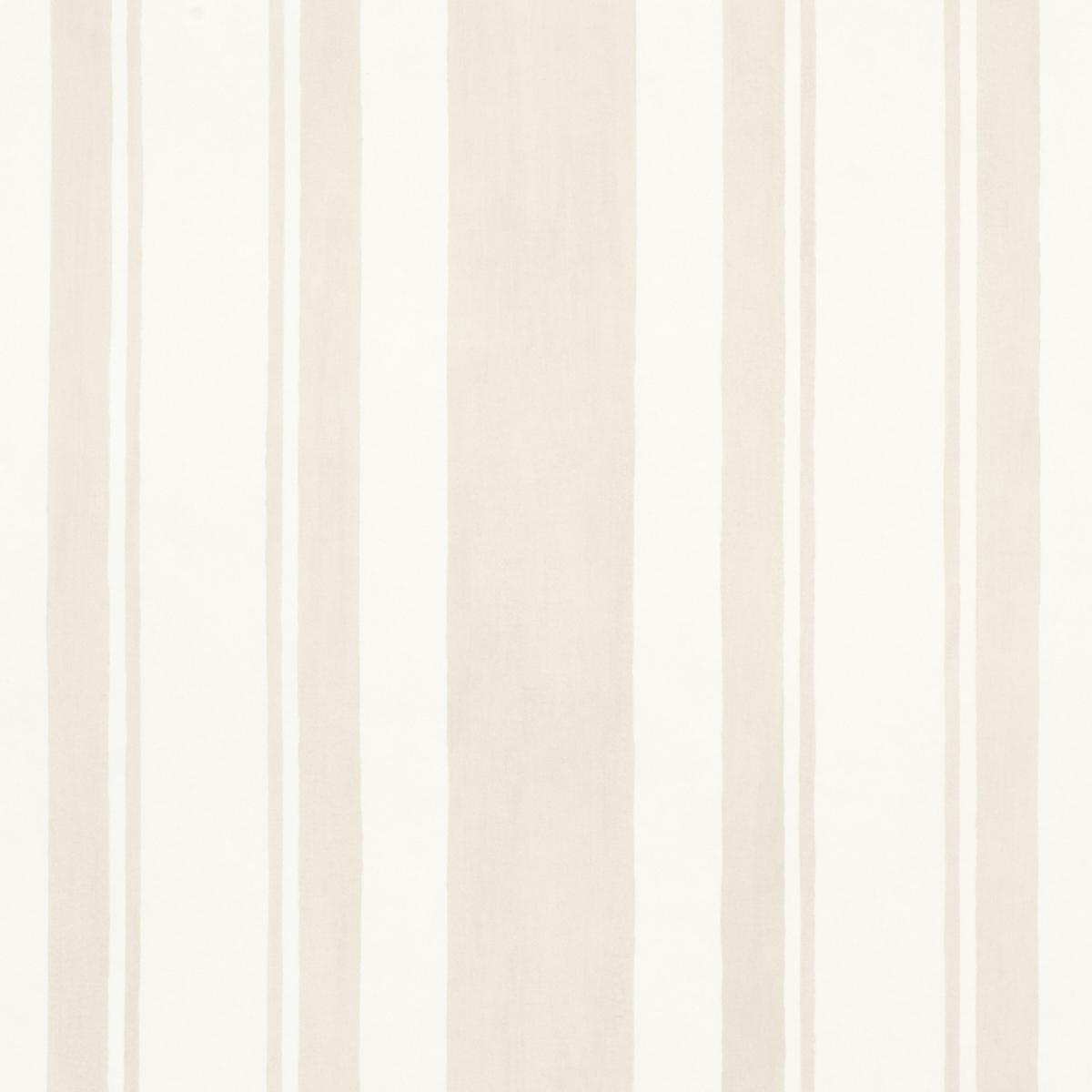 Schumacher Villa Stripe Light Neutral Wallpaper