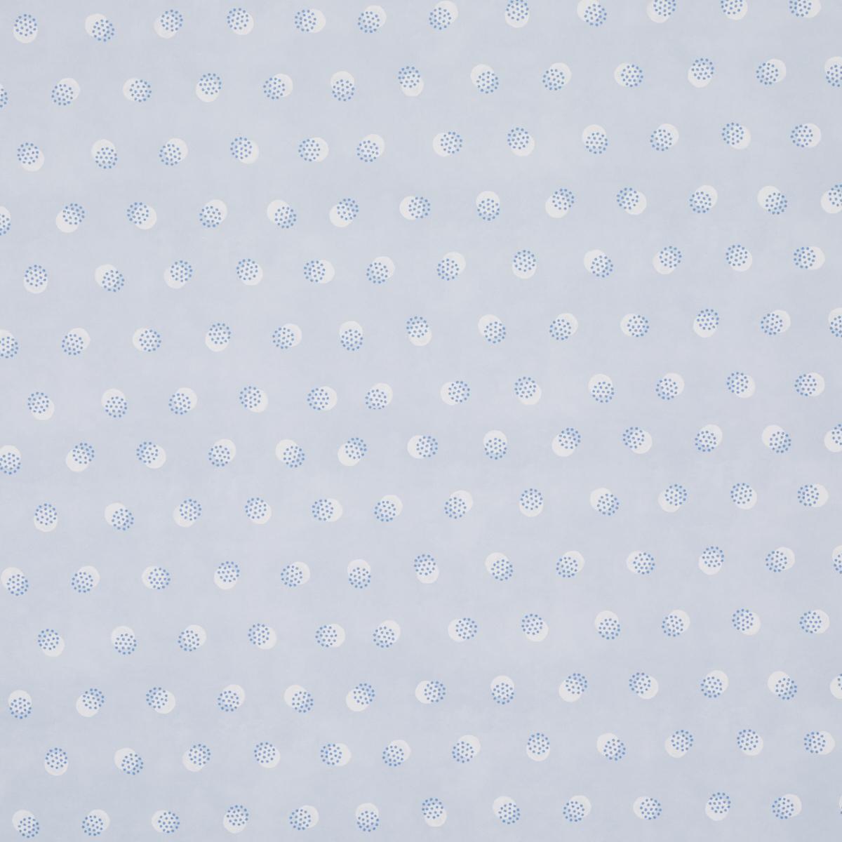 Schumacher Taylor Blues Wallpaper