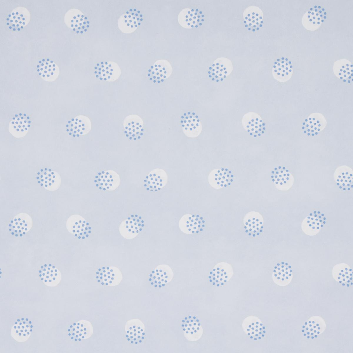 Schumacher Taylor Blues Wallpaper