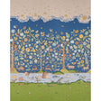 Schumacher Chaucer'S Forest Panel Set Slate Wallpaper