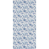 Schumacher Lafayette Botanical Cornflower Wallpaper