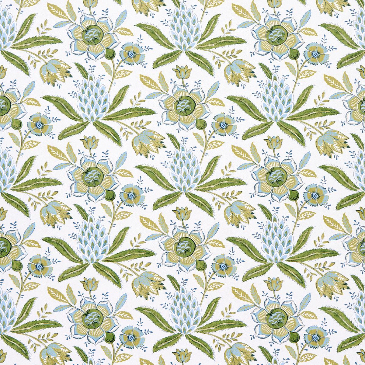 Schumacher Lafayette Botanical Moss Wallpaper