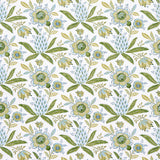 Schumacher Lafayette Botanical Moss Wallpaper