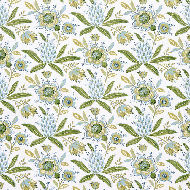 Schumacher Lafayette Botanical Moss Wallpaper