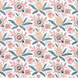 Schumacher Lafayette Botanical Rosso Antico Wallpaper