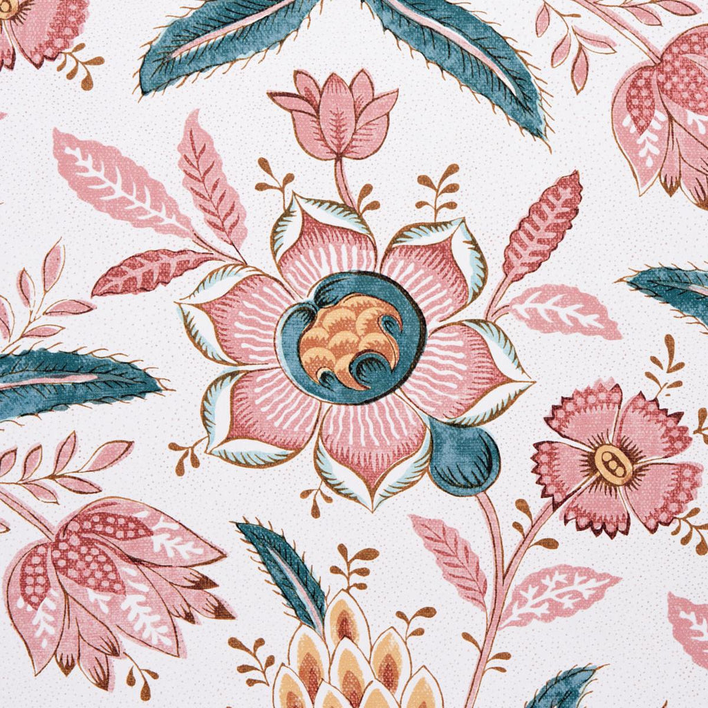 Schumacher Lafayette Botanical Rosso Antico Wallpaper