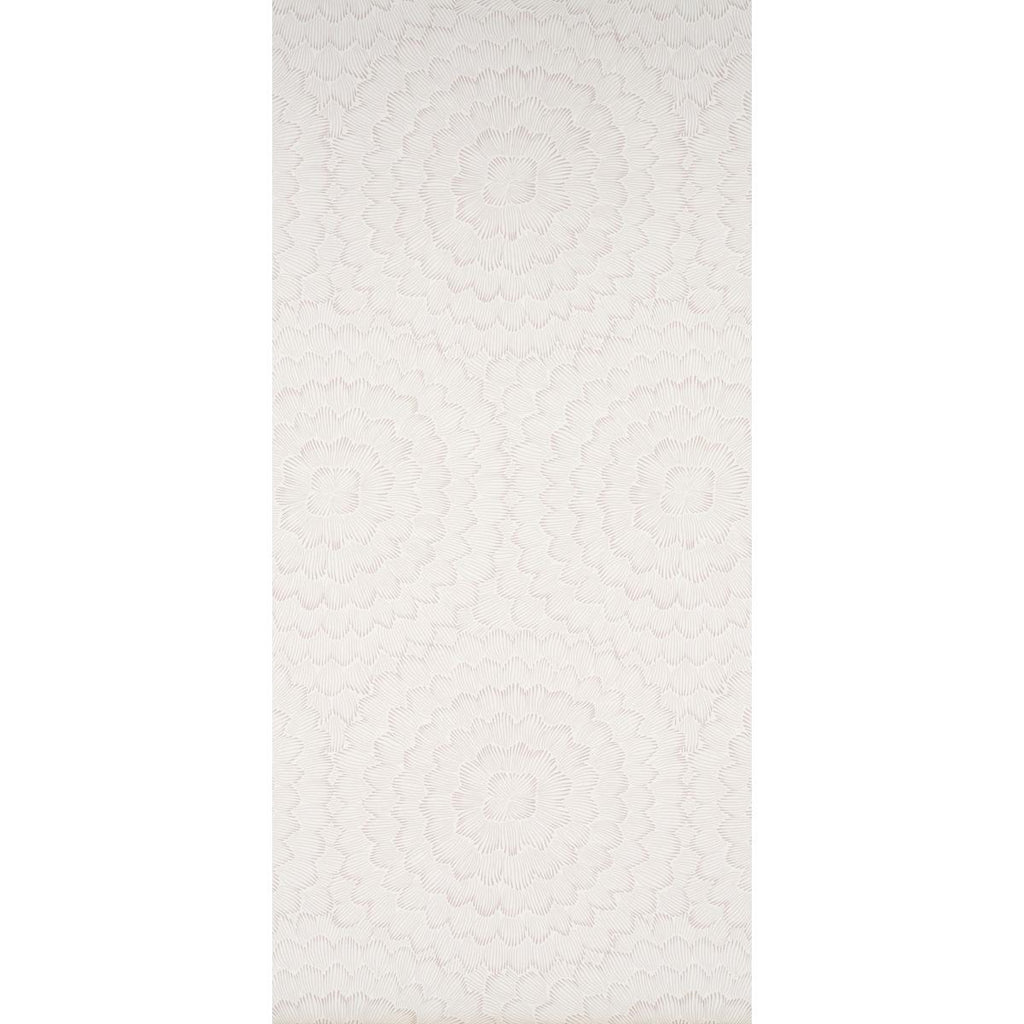 Schumacher Feather Bloom Soft Neutral Wallpaper