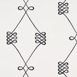 Schumacher Nicolette Black On Cream Wallpaper