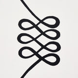 Schumacher Nicolette Black On Cream Wallpaper